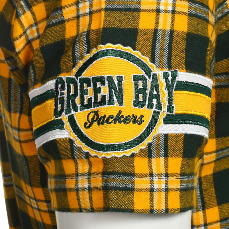 green bay packers flannel shirt