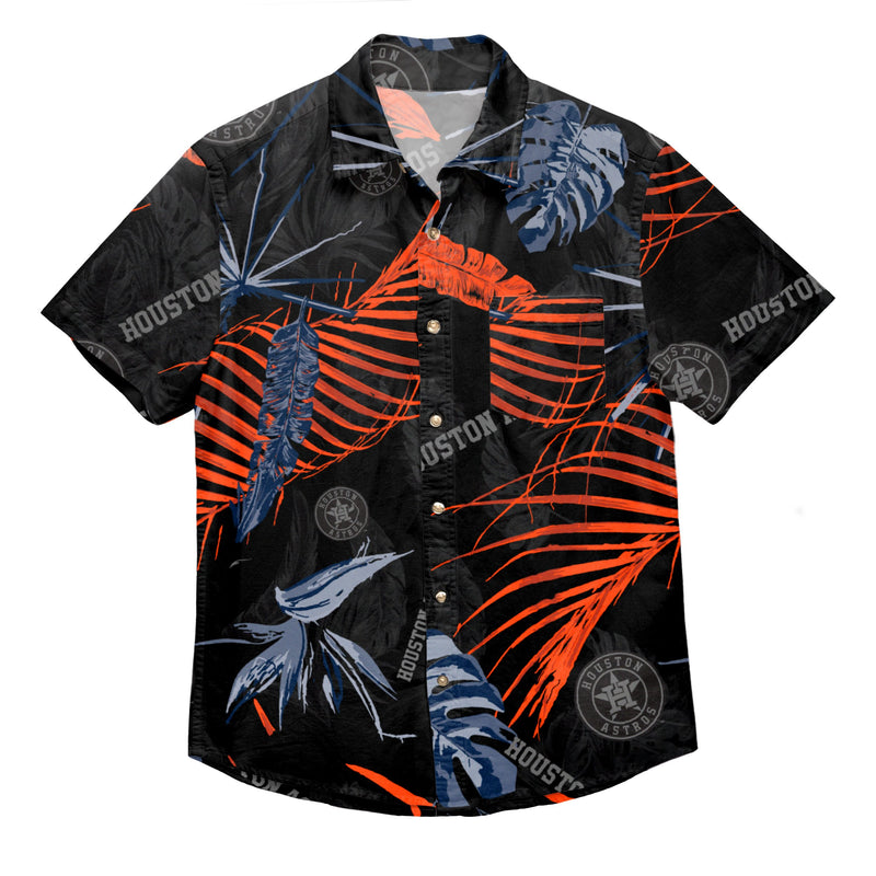 astros button up shirt