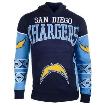 san diego chargers hooded sweatshirt