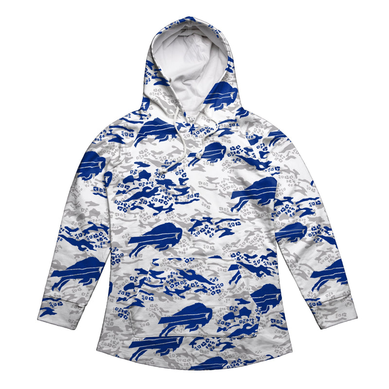 Buffalo Bills Womens Leopard Camo Hoodie