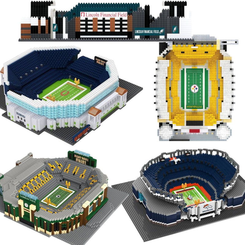 BRXLZ FOCO Lincoln Financial Field 3500 pieces Fly Eagles Fly Philadelphia  Eagles 