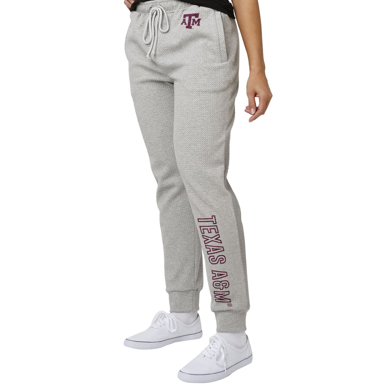 Texas A&M Aggies NCAA Womens Gray Woven Joggers