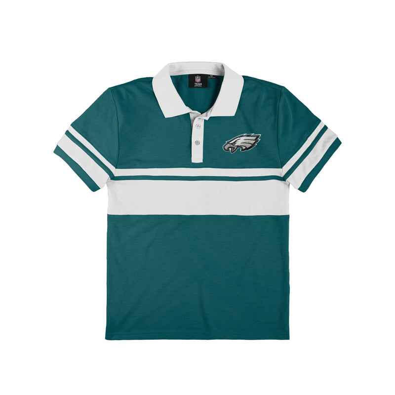 Men's Tommy Hilfiger Midnight Green/White Philadelphia Eagles Holden Raglan  Polo