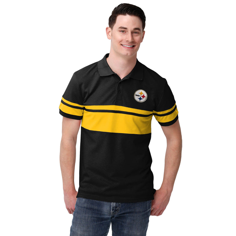 pittsburgh steelers men's polo shirt