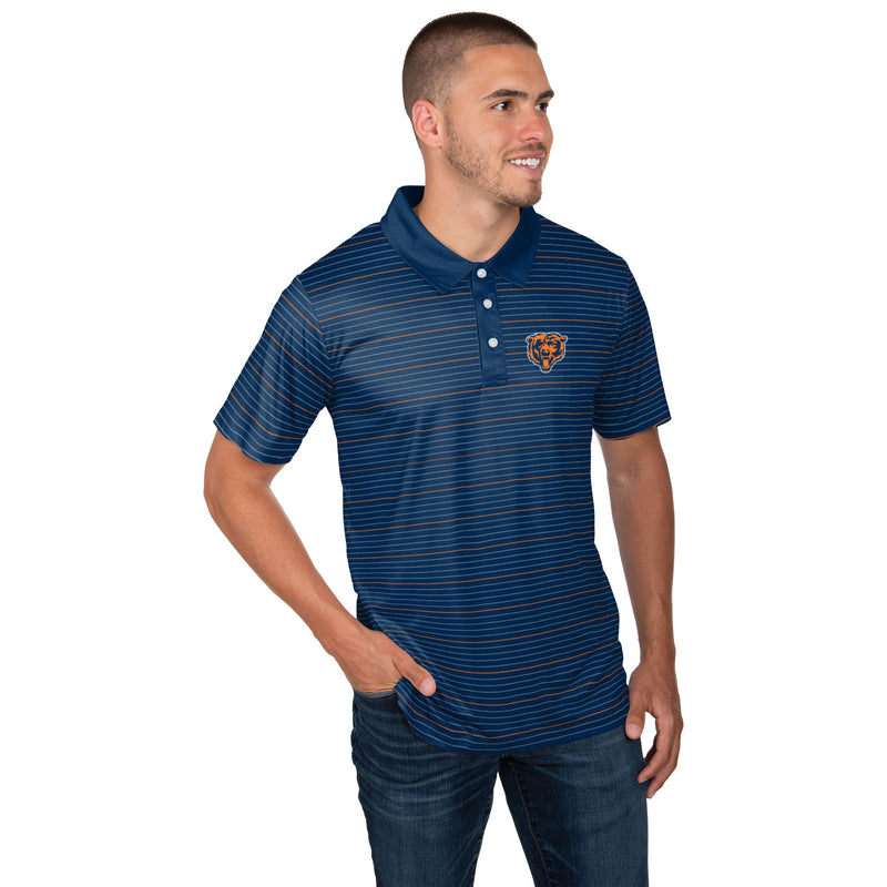 chicago bears men's polo shirts