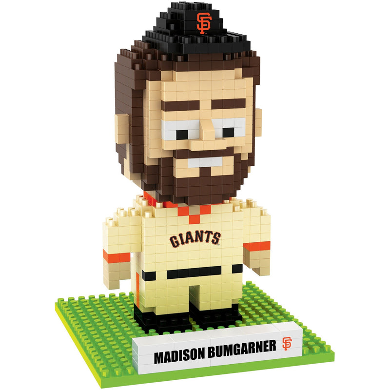 San Francisco Giants Bumgarner M 40 Mlb 3d Brxlz Puzzle Blocks 5