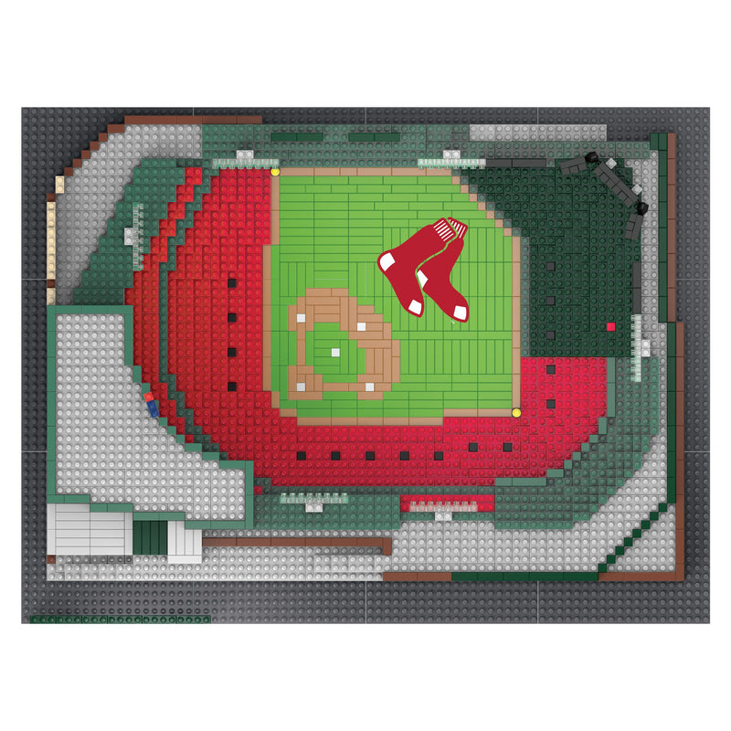 Boston Red Sox Fenway Park Mlb 3d Brxlz Stadium Blocks Set