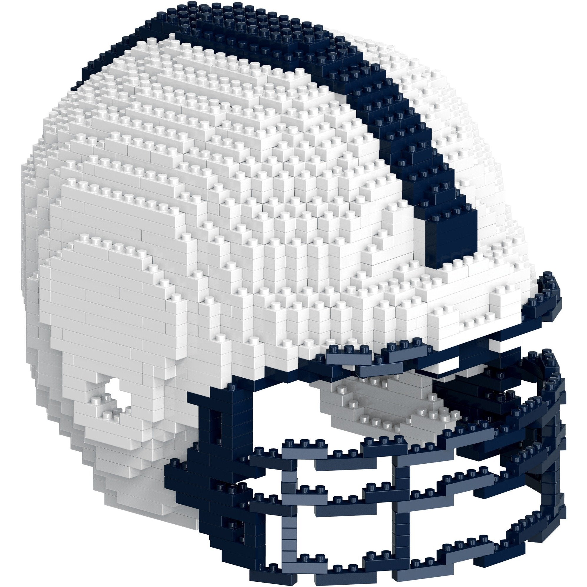 Penn State Nittany Lions Ncaa 3d Brxlz Helmet Puzzle Building Blocks S