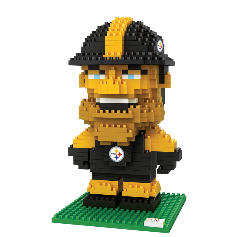 Pittsburgh Steelers NFL 3D Brxlz Mascot Puzzle Building 