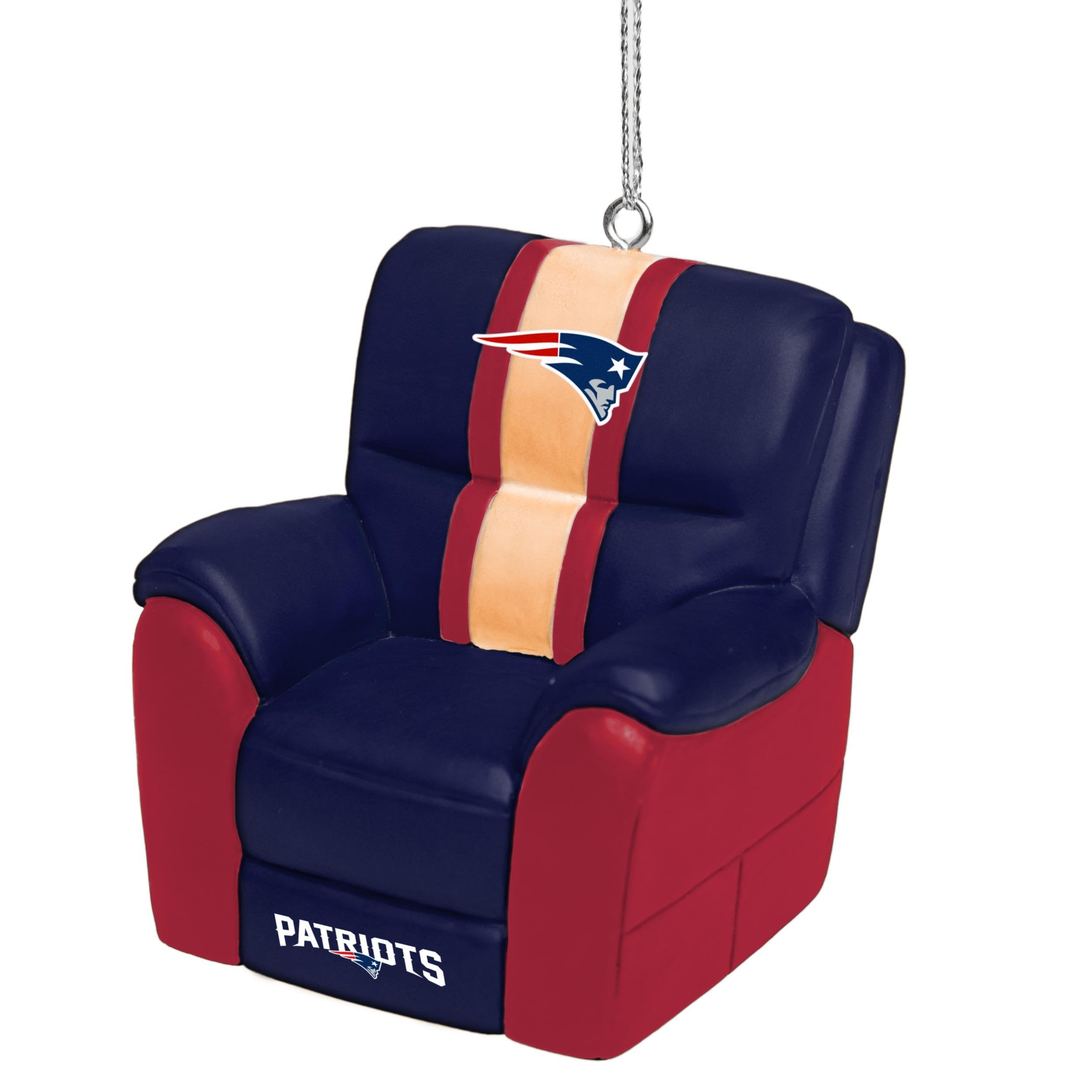 New England Patriots Nfl Reclining Chair Ornament