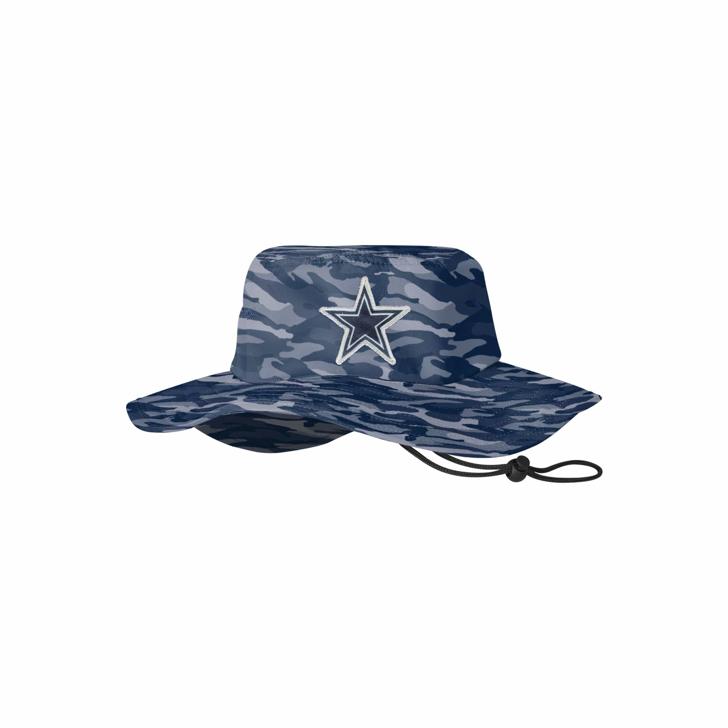 KTZ Navy Dallas Cowboys 2023 Nfl Training Camp Stretch Bucket Hat in Blue  for Men