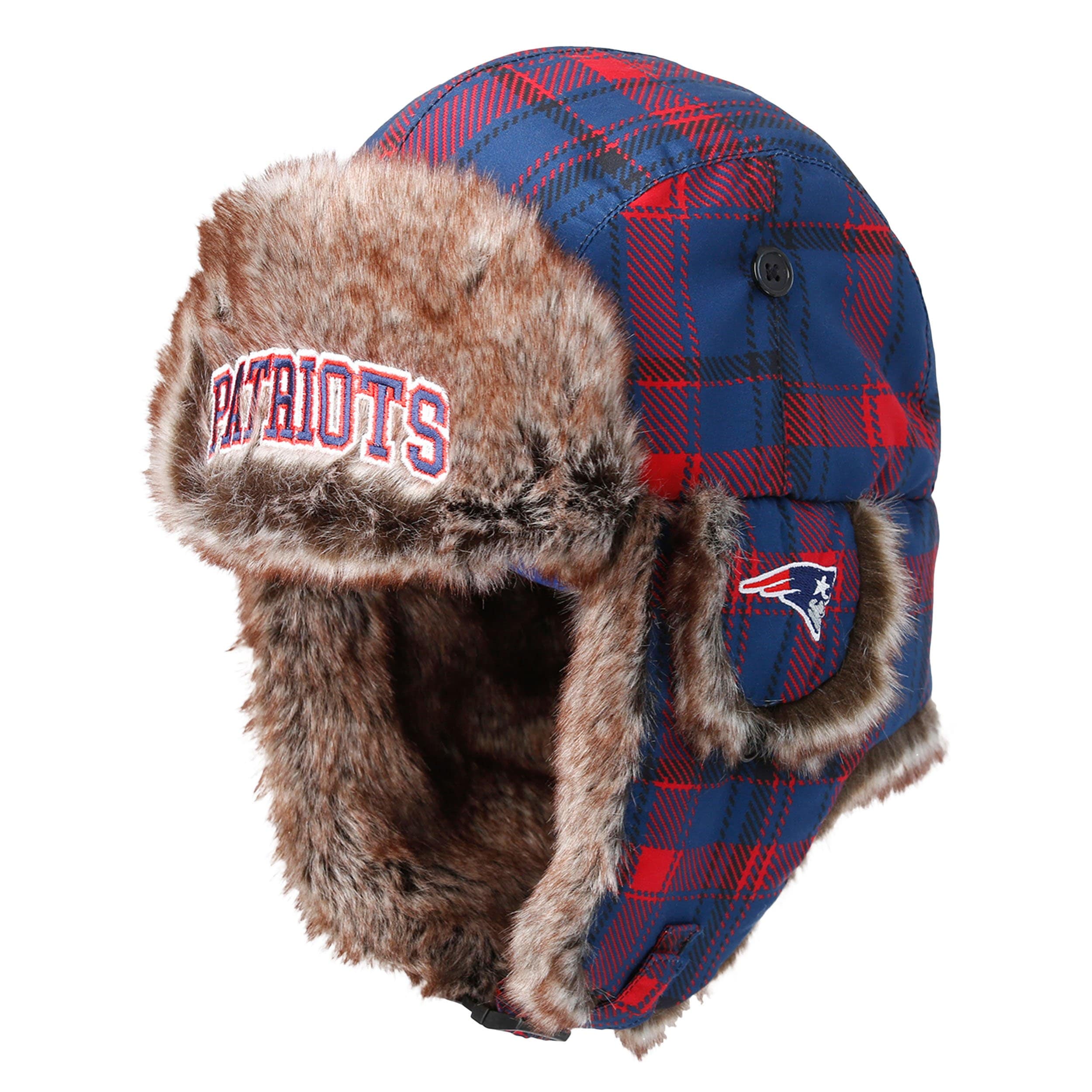 Buffalo Bills Big Logo Trapper Hat With Face Cover FOCO