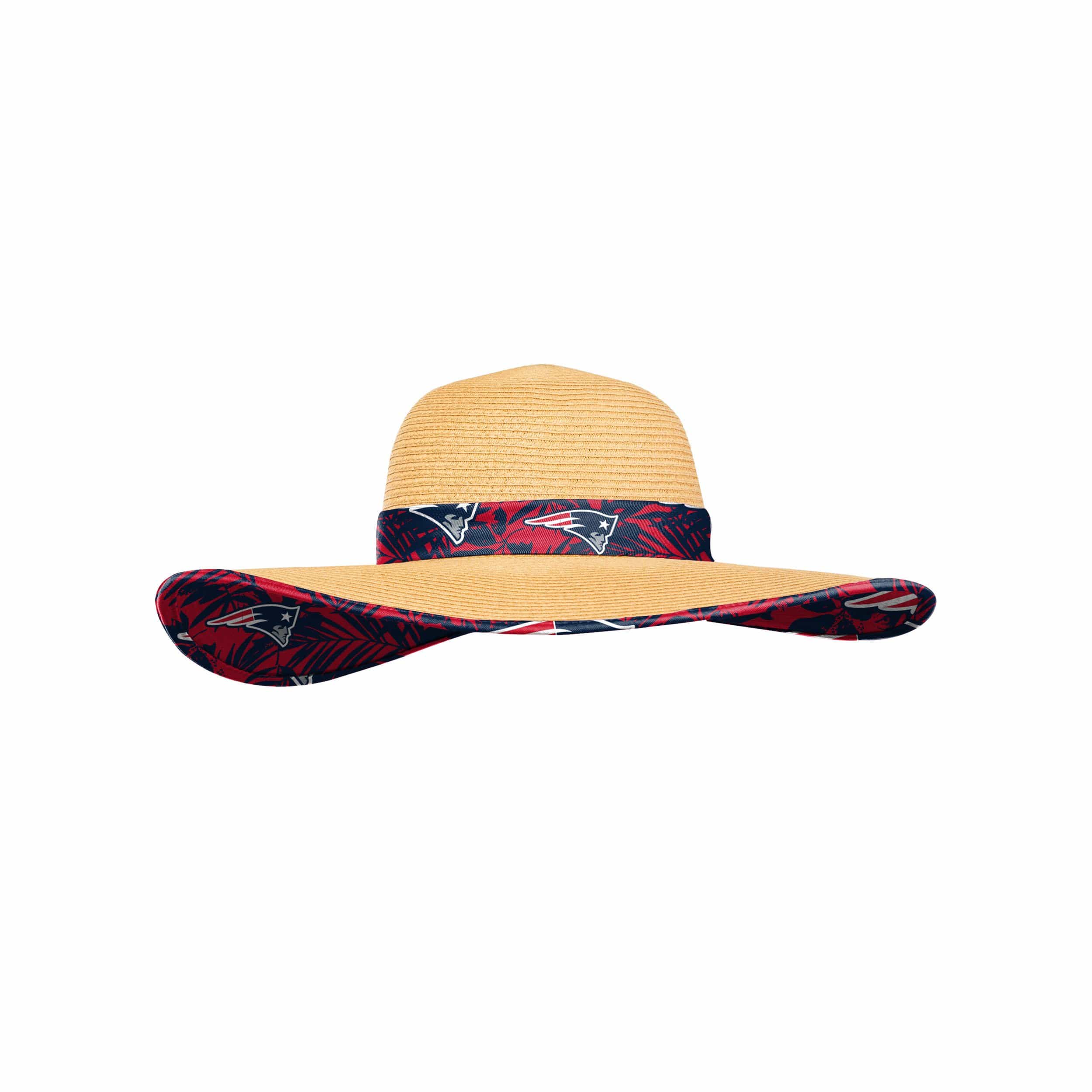 patriots straw hat