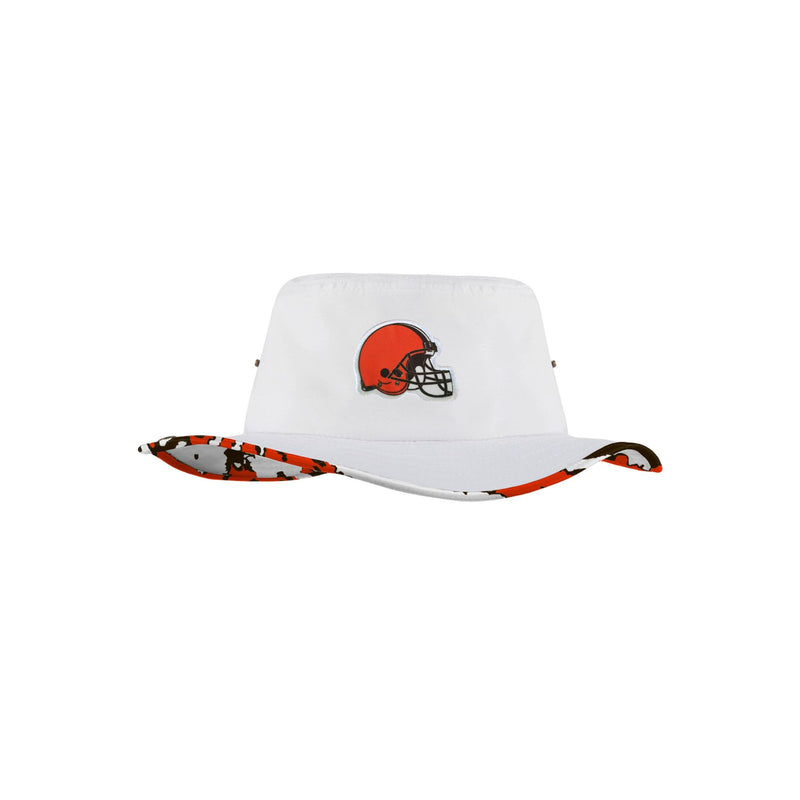 white cleveland browns bucket hat