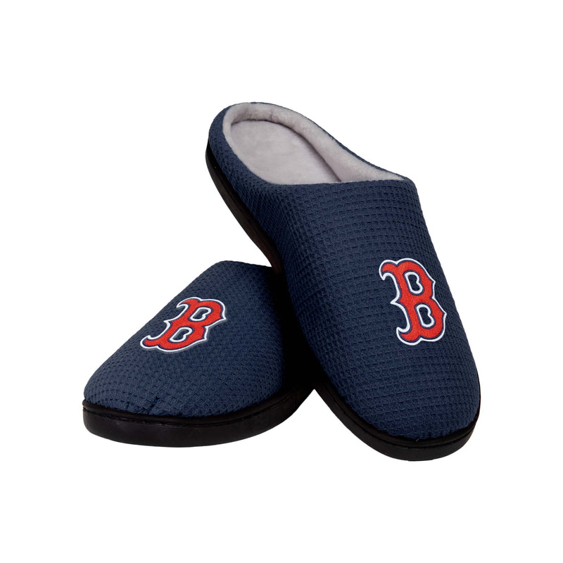 mens red sox slippers