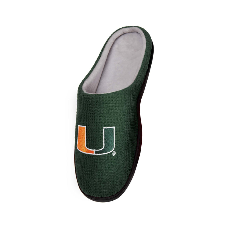 miami hurricanes men's slides