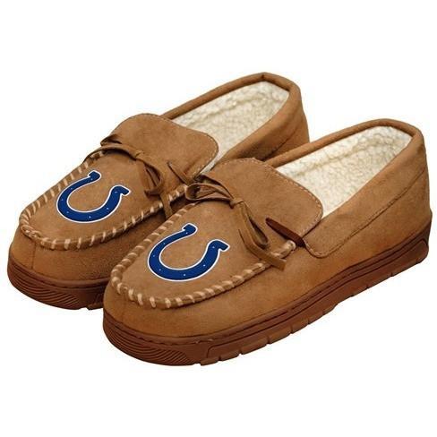 NFL Mens Officially Licensed Moccasin Slippers - Pick Your Team ...