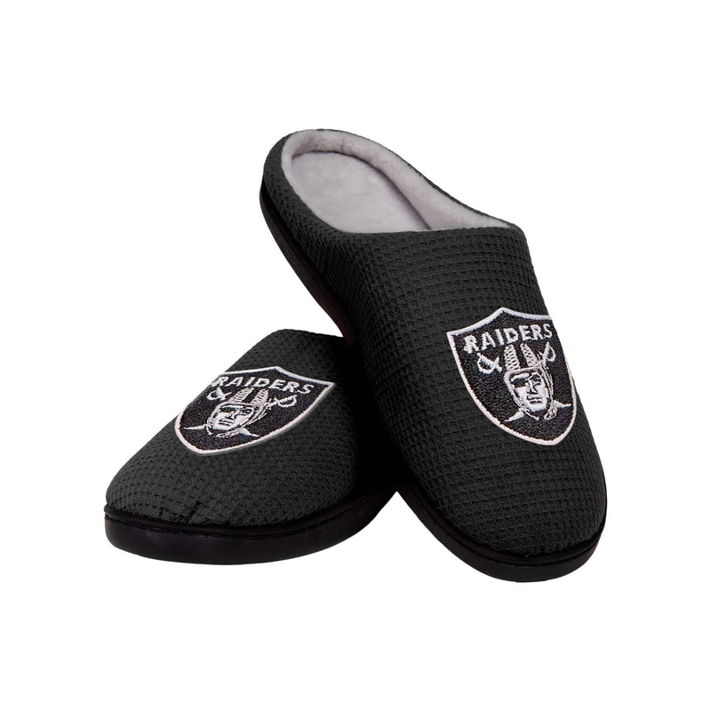 raiders slippers mens