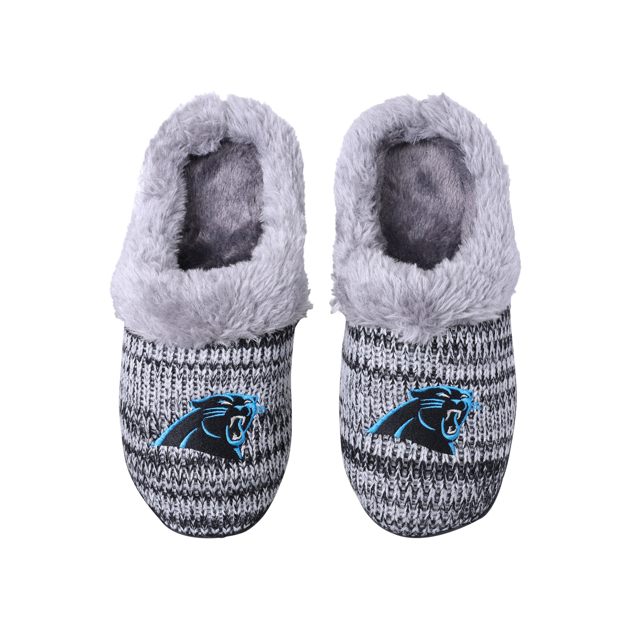 carolina panthers youth slippers