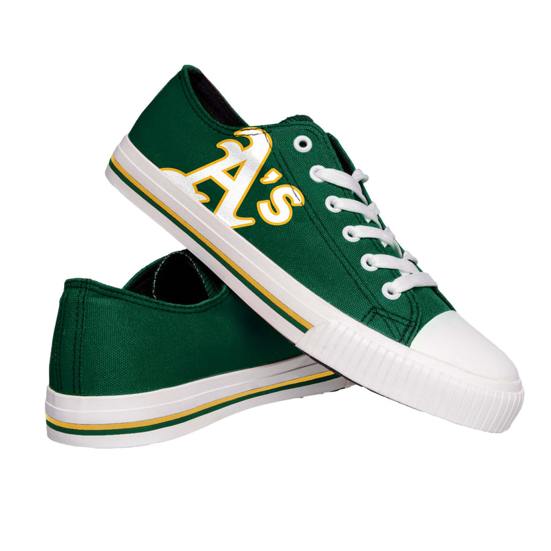 Oakland Athletics MLB Mens Low Top Big 