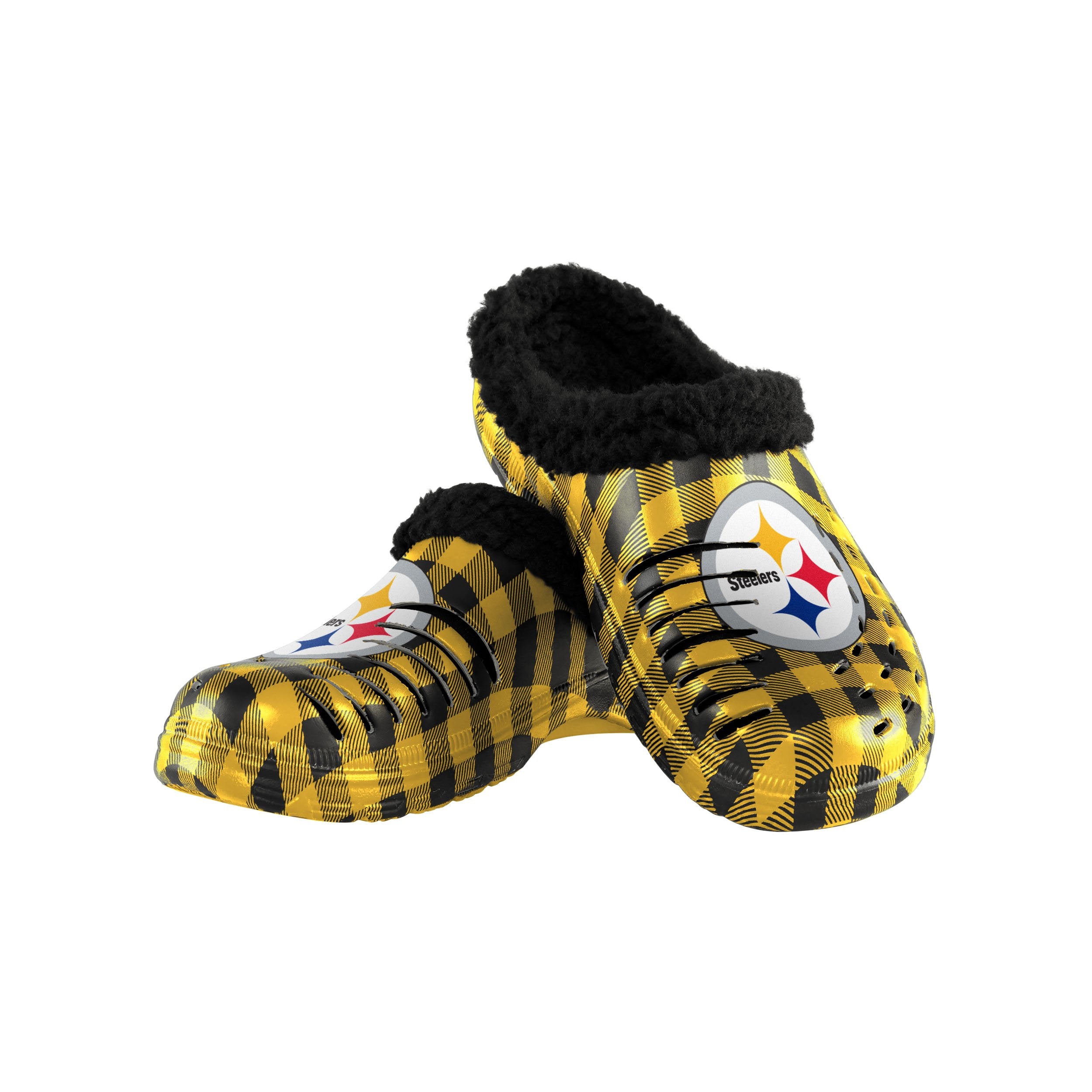 Pittsburgh Steelers Slippers  Pittsburgh Steelers House Slippers –  HappyFeet Slippers