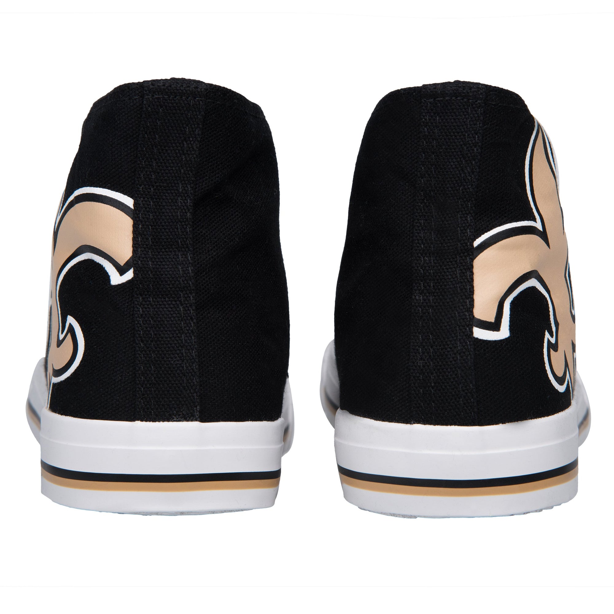 New Orleans Saints NFL Mens High Top Big Logo Canvas Shoes