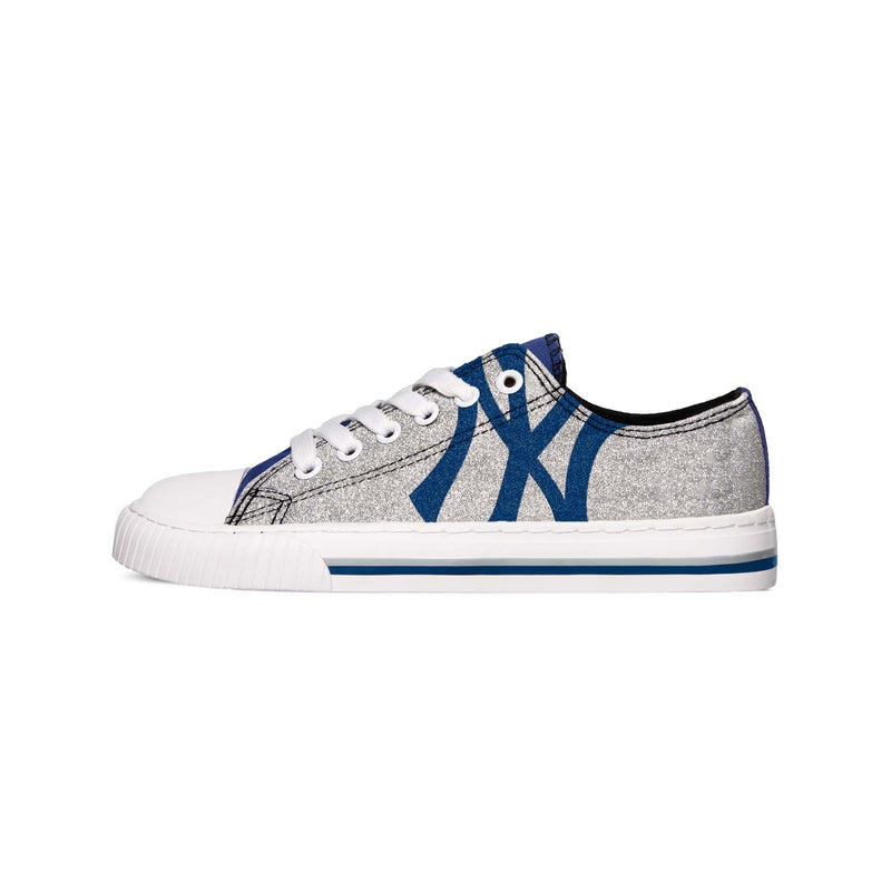 New York Yankees MLB Womens Glitter Low 