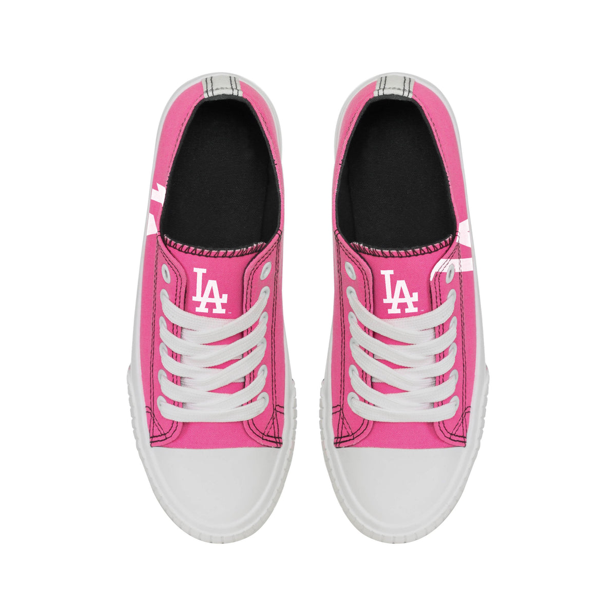 Los Angeles Dodgers MLB Womens Highlights Low Top Canvas Shoe