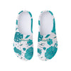 Miami Dolphins NFL Womens Floral White Clog