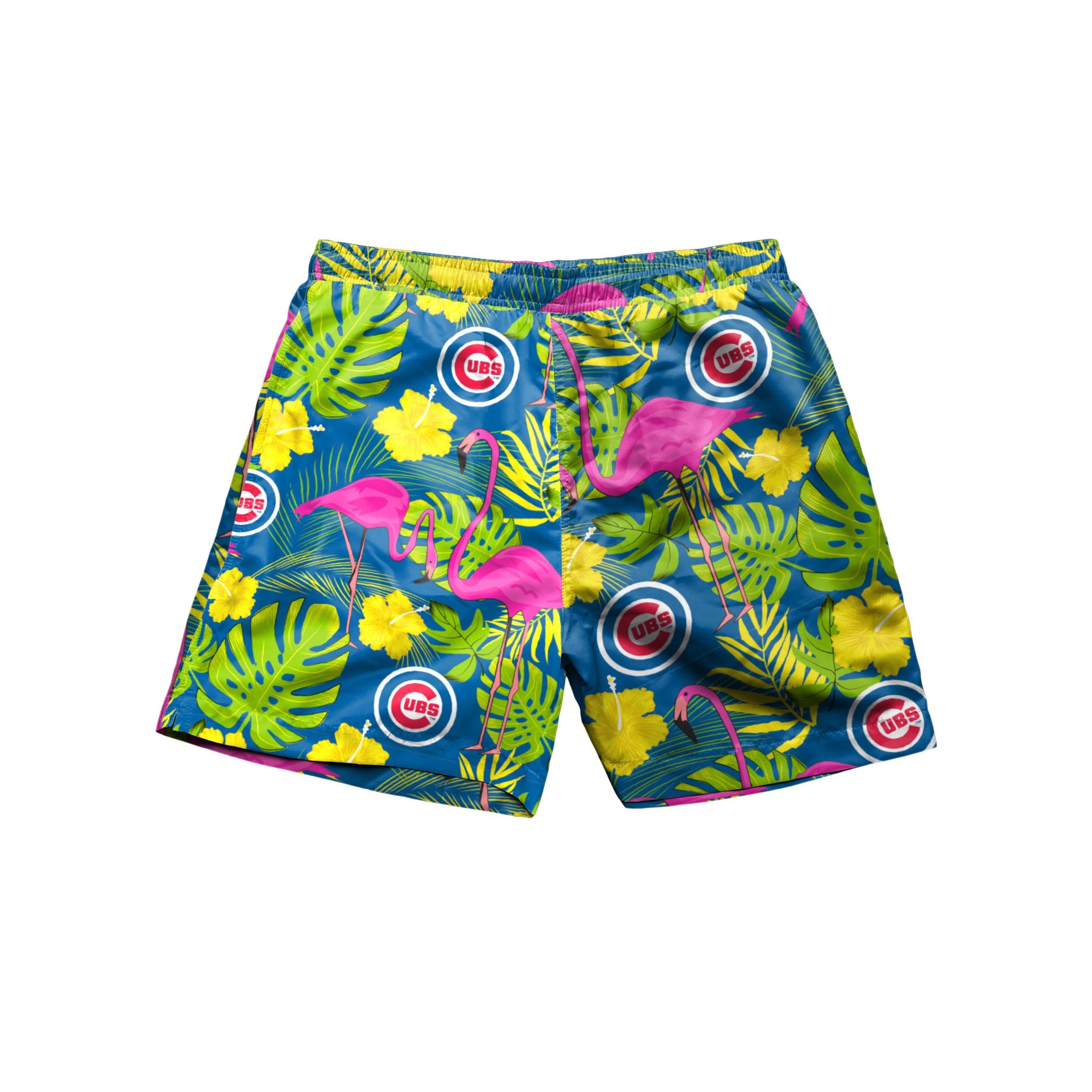 Chicago Cubs MLB Mens Highlights Swimming Trunks