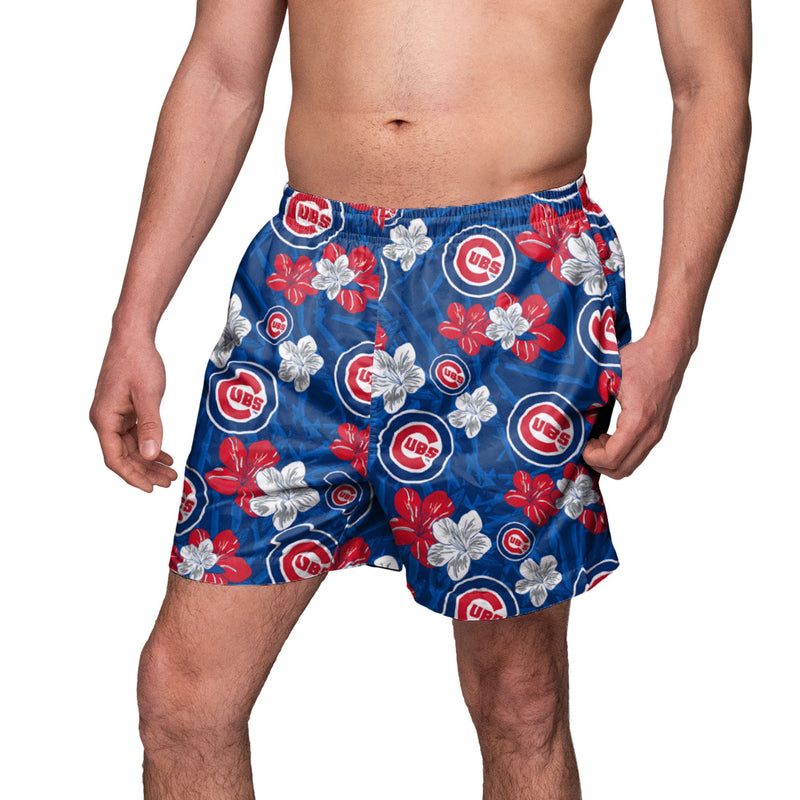 Chicago Cubs MLB Mens Hibiscus Slim Fit 5.5