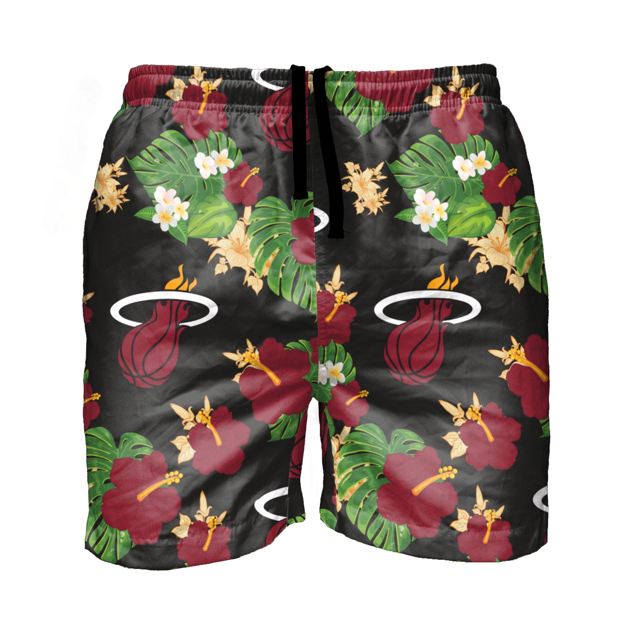 miami heat swim shorts