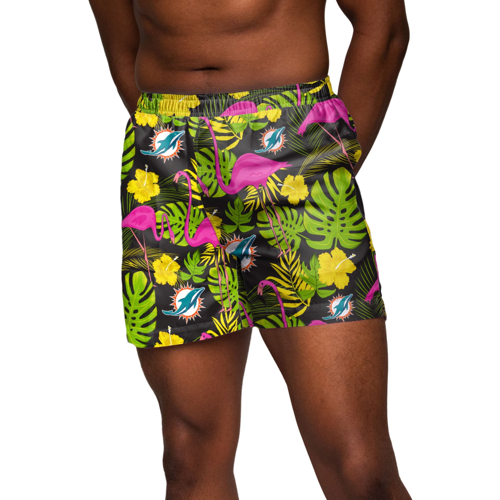 Miami Dolphins NFL Mens Highlights Swimming Trunks