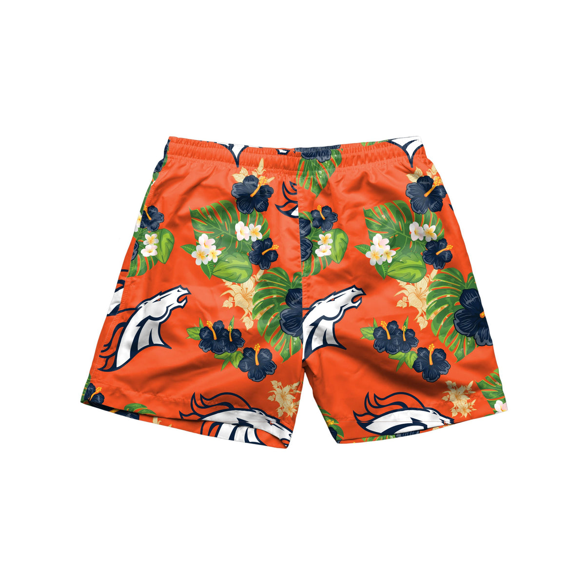 Denver Broncos NFL Mens Floral Slim Fit 5.5