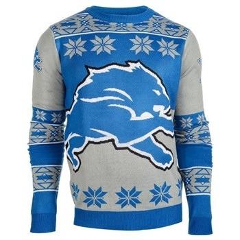 detroit lions crew neck