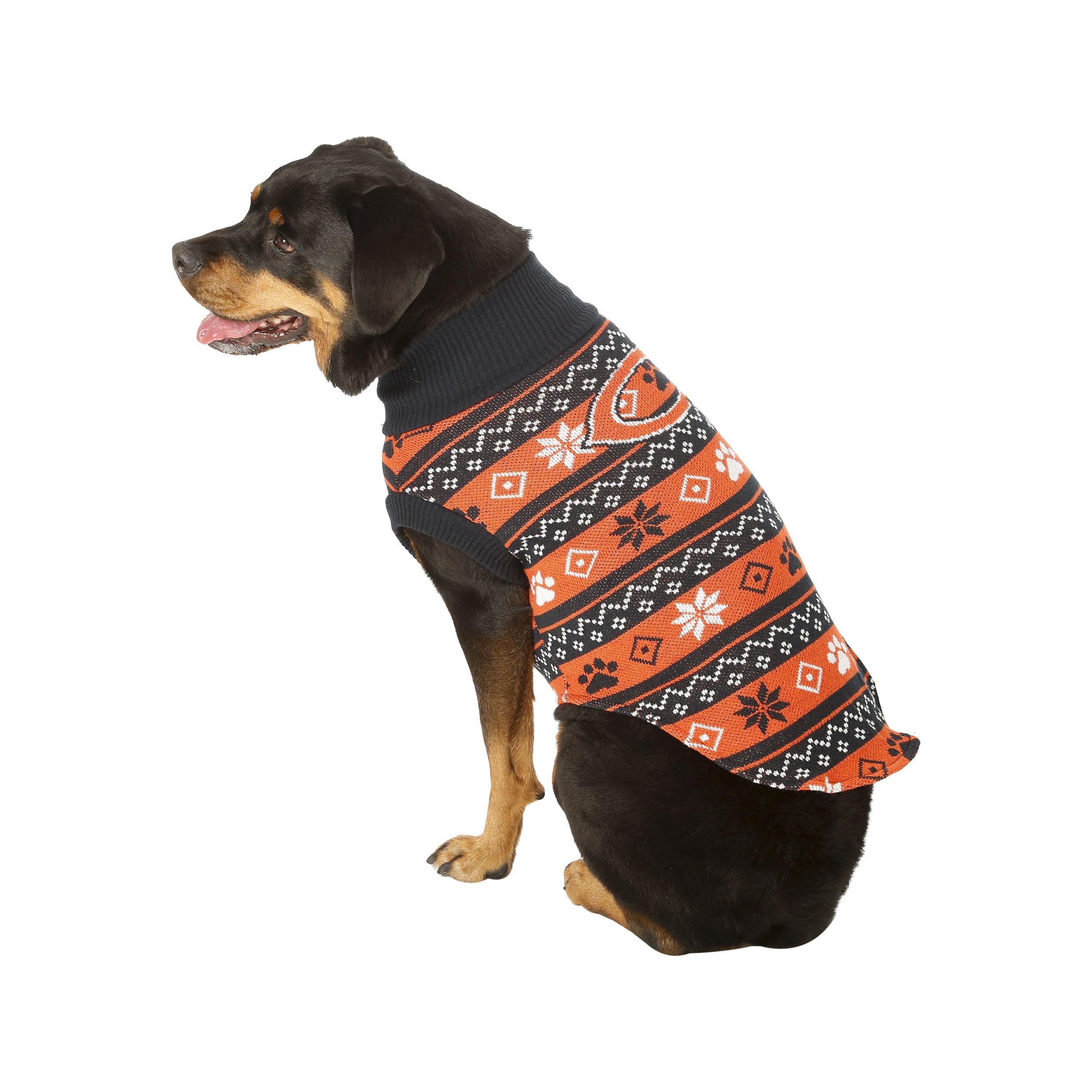 Chicago Bears NFL Knitted Holiday Dog Sweater