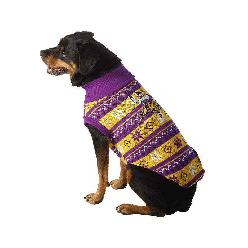 vikings dog sweater