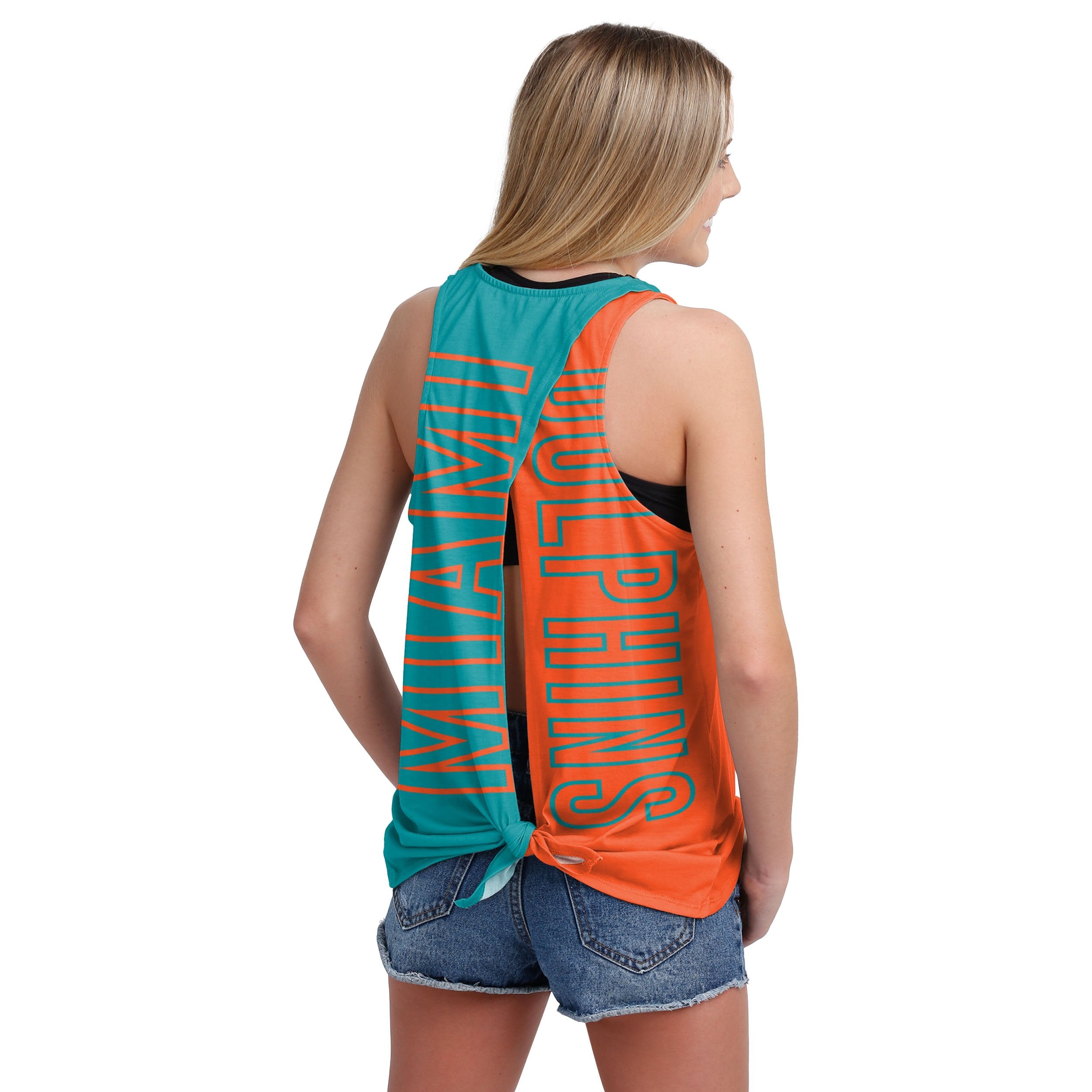 miami dolphins sleeveless shirt