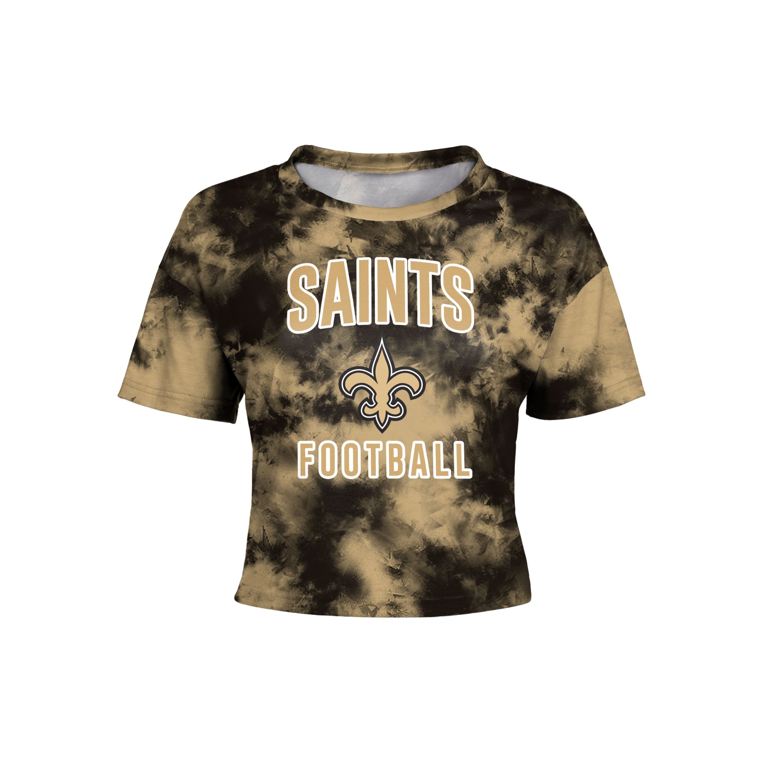 new orleans saints tie dye shirt