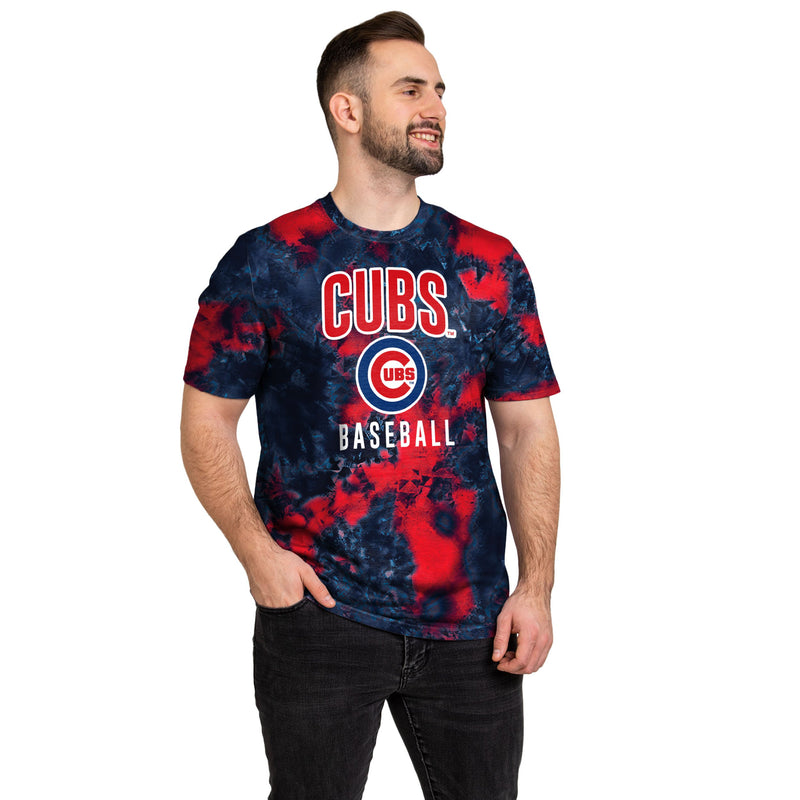 chicago cubs tie dye shirt