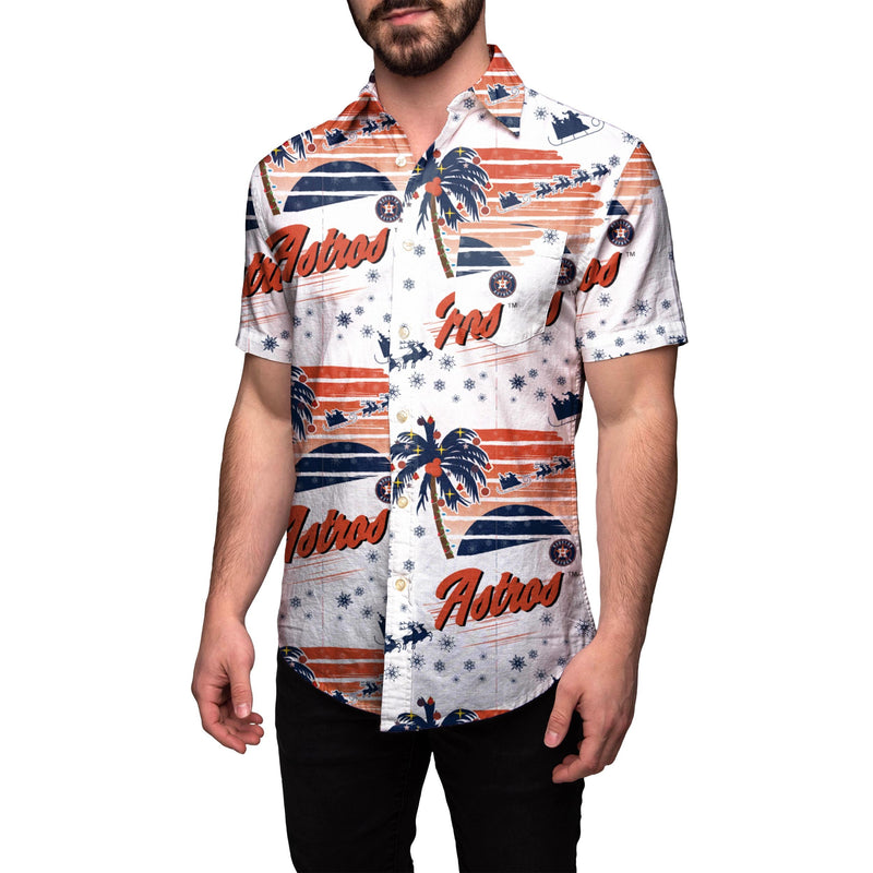 astros button up shirt