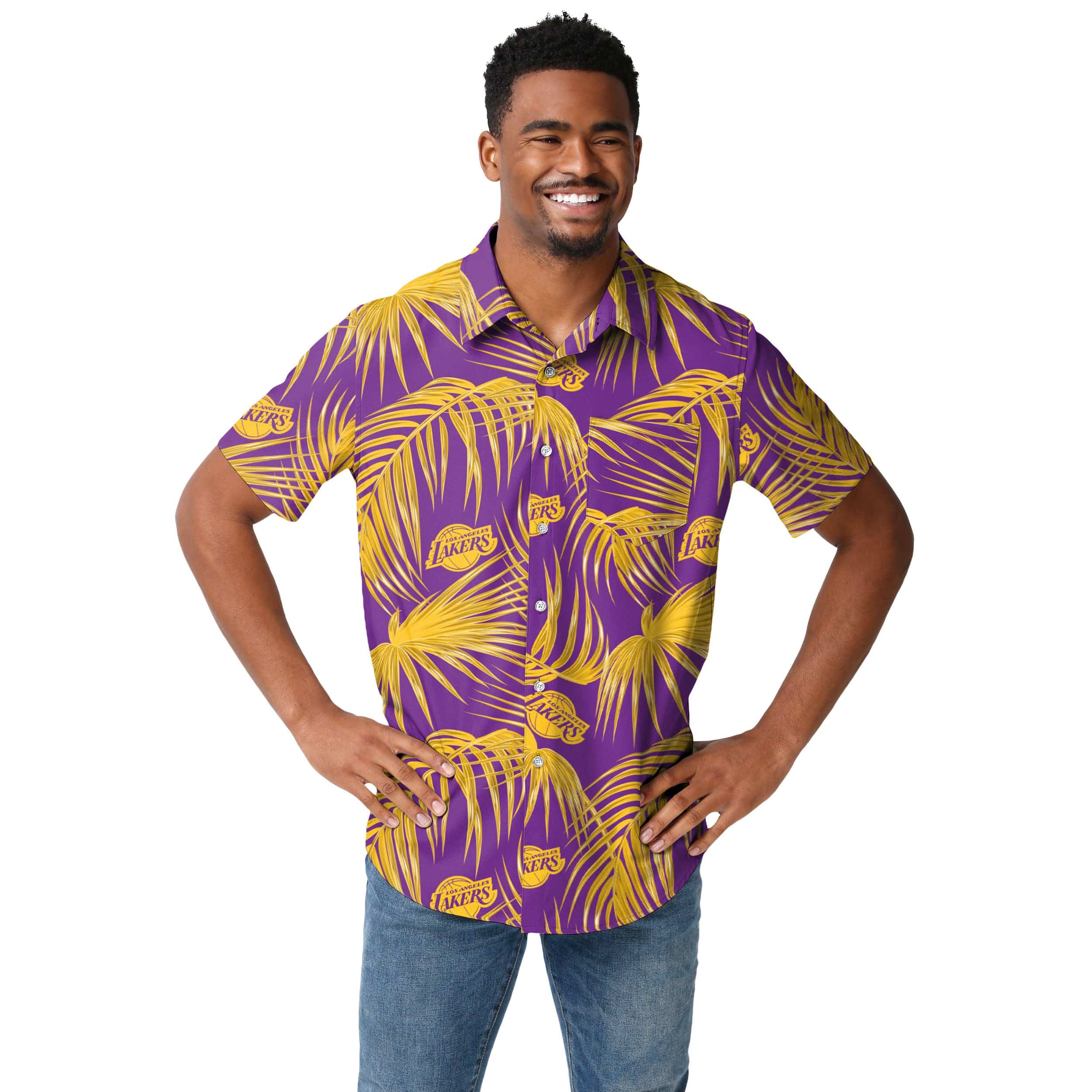 la rams hawaiian shirt
