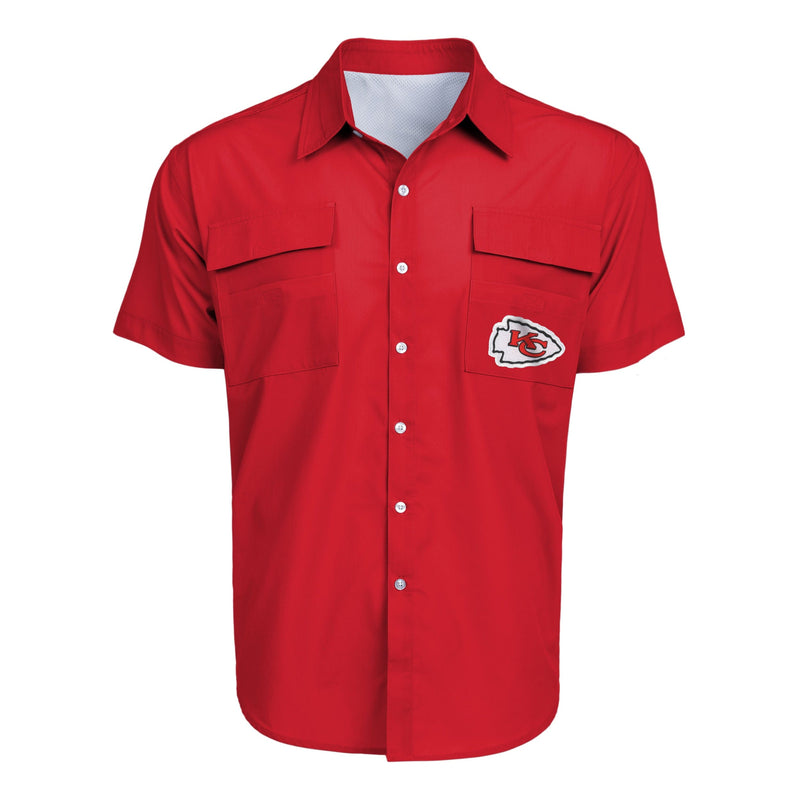 kansas city chiefs button up shirt