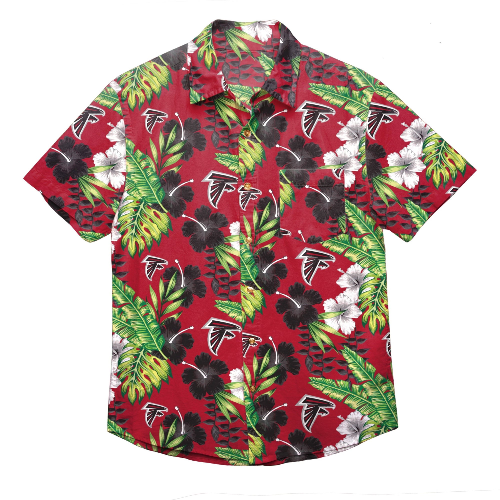 NFL Mens Floral Button Up Shirts - Pick Your Team!