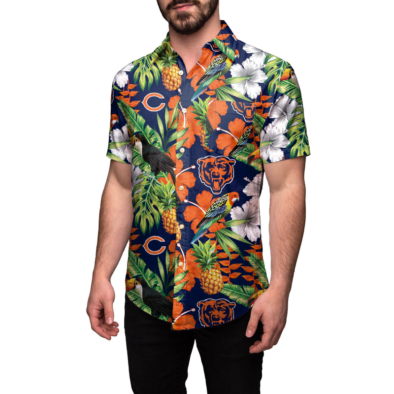 floral button up mens