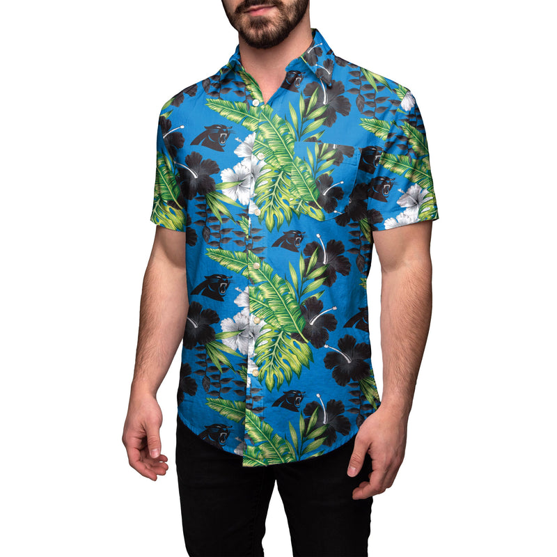 Carolina Panthers NFL Mens Floral 