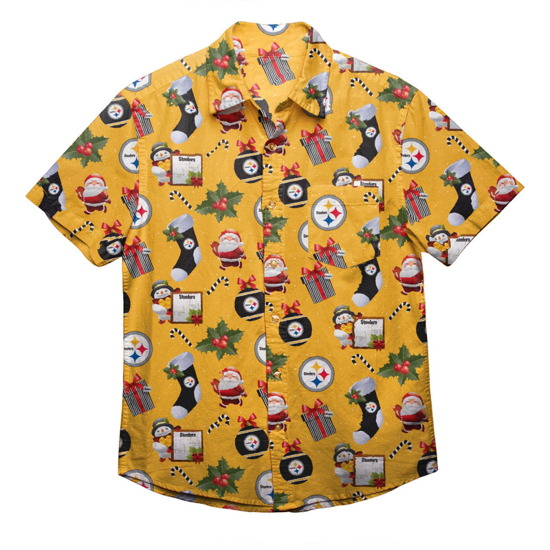 steelers button down shirts