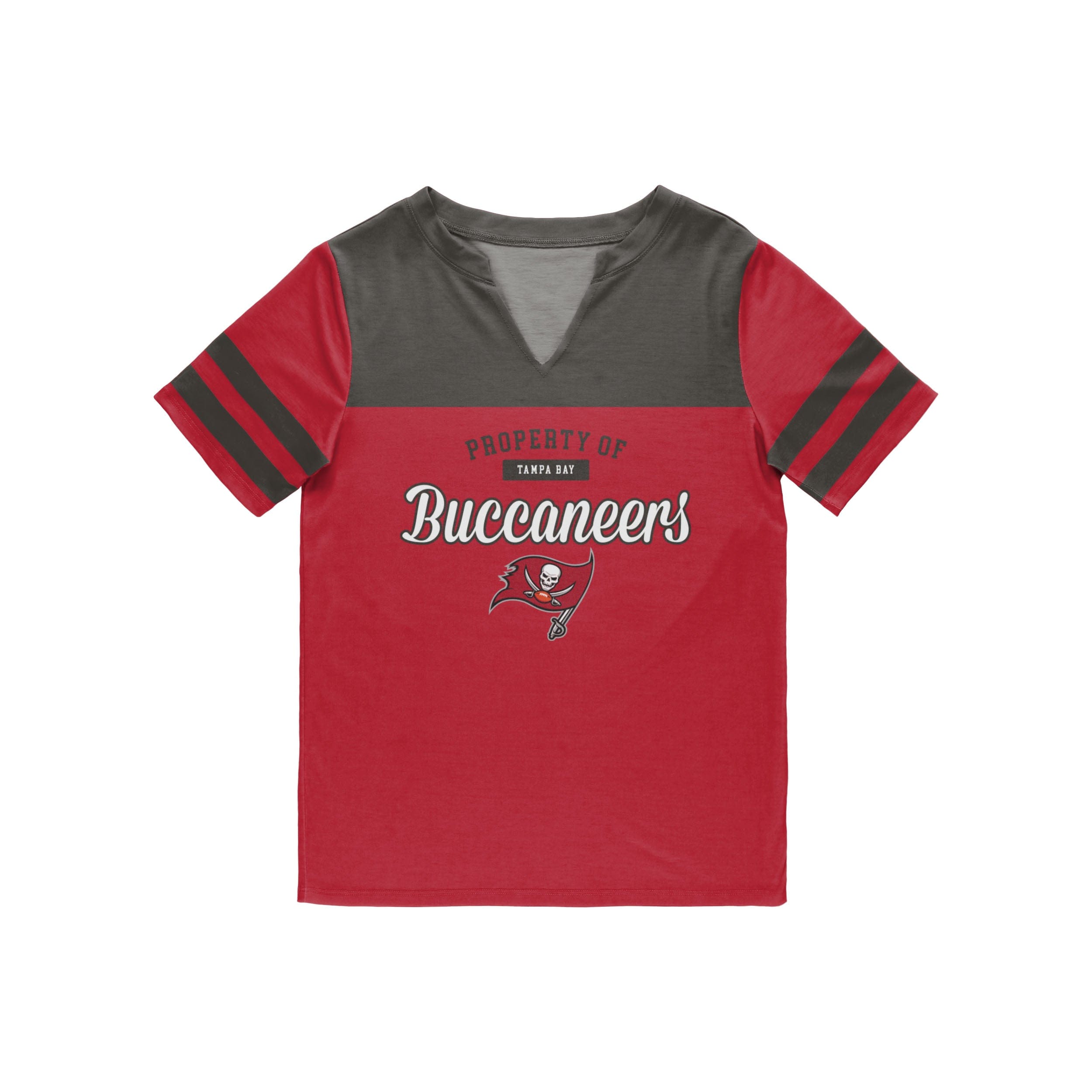 Official NFL Team Apparel Boys' Tampa Bay Buccaneers Abbreviated 2023 T- Shirt, hoodie, sweater, long sleeve and tank top