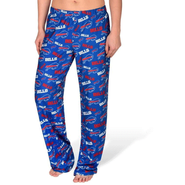Womens NFL Repeat Logo Print Polyester Sleepwear Pants - Pick Your Tea