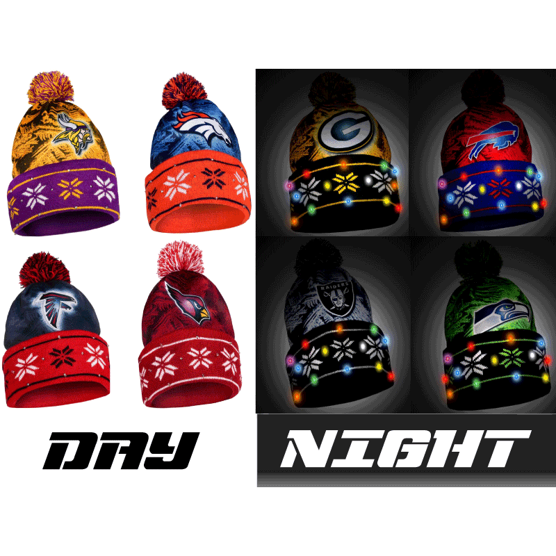 cowboys light up beanie b81a81